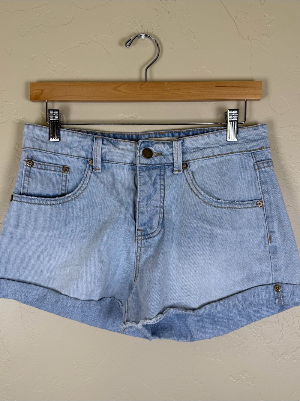 Rip Curl High Waist Denim Shorts Women's Size 27